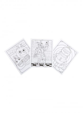 30-Piece Five Nights At Freddy's Coloring Pages