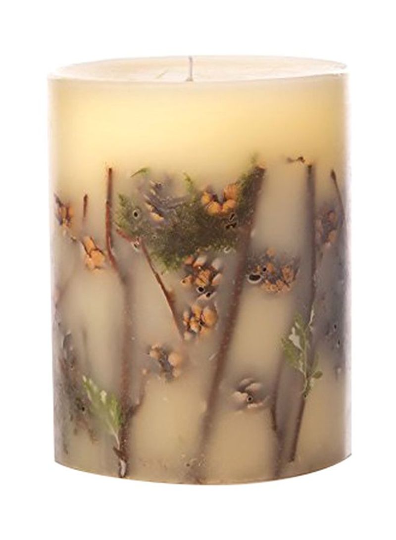 Scented Candle Beige/Grey 5.5x4.5inch