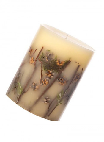 Scented Candle Beige/Grey 5.5x4.5inch