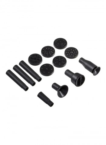 Decorative Solar Landscape Fountain Black