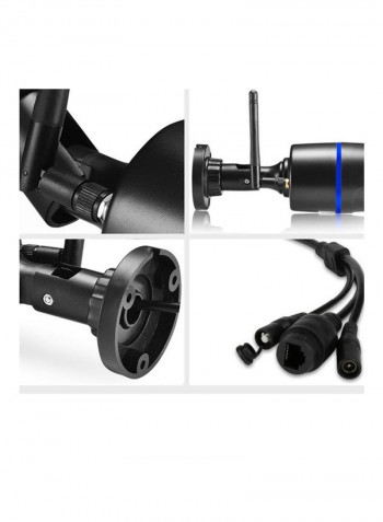 Wireless WIFI HD CCTV Camera Black 200 x 200 x 120millimeter