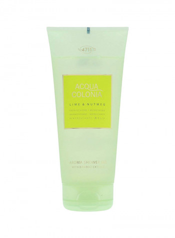 Acqua Colonia Aroma Shower Gel - Lime And Nutmeg 6.8ounce