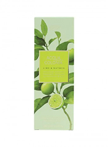 Acqua Colonia Aroma Shower Gel - Lime And Nutmeg 6.8ounce