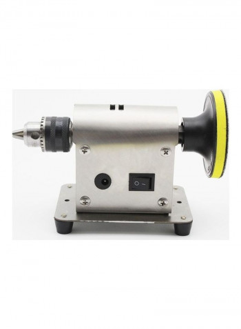 Multifunction Grinder Mill Polishing Machine Set Silver/Black/Yellow