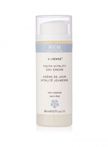 Ren V Cense Youth Vitality Day Cream 1.7 Ounce