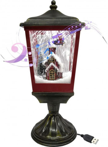 LED Musical Snow Lantern Multicolour