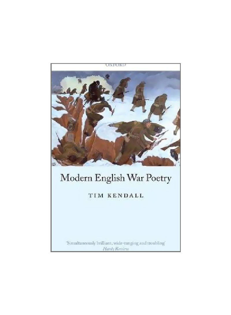 Modern English War Poetry Paperback