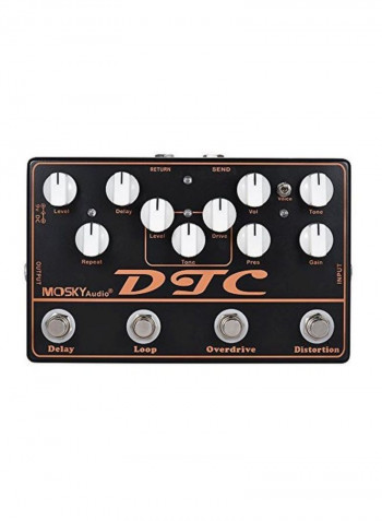 4-In-1 Electric Guitar Effects Pedal