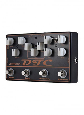4-In-1 Electric Guitar Effects Pedal