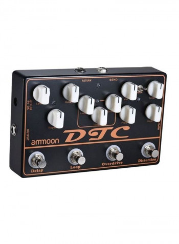 4-In-1 Electric Guitar Effects Pedal
