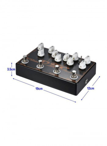 4-In-1 Electric Guitar Effects Pedal
