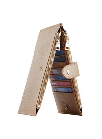 محفظة تحجب RFID Ch Gold Champagne 3310f