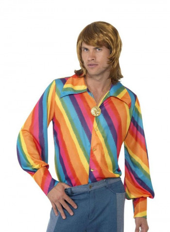 70s Colour Rainbow Costume Shirt M reviews 70s Colour Rainbow Costume Shirt M