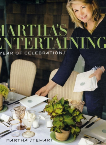 Martha's Entertaining: A Year Of Celebrations - Hardcover