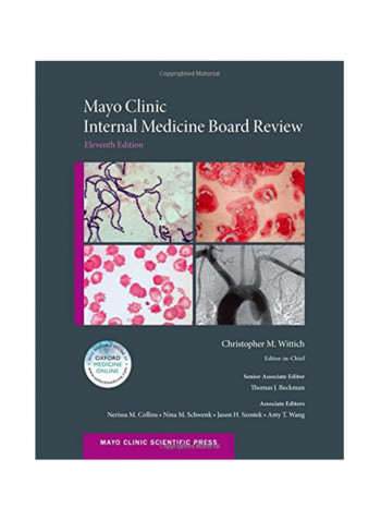 Mayo Clinic Internal Medicine Board Review Paperback 11