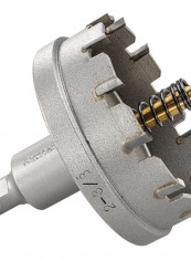 Tungsten Carbide Tipped Metal Hole Saw Grey 60millimeter
