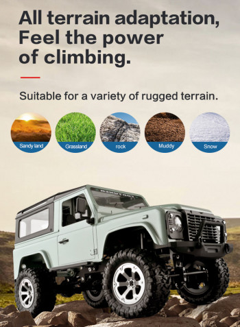 FY003A 1/16 Scale 2.4GHz 4WD High Speed Off-Road Remote Control SUV Desert Buggy Car 40cm