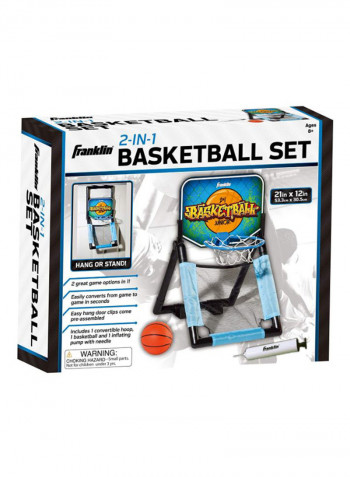 2-In-1 Basketball Set 21 x 12inch