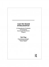 Can We Teach Intelligence?: A Comprehensive Evaluation Of Feuerstein's Instrumental Enrichment Programme Paperback