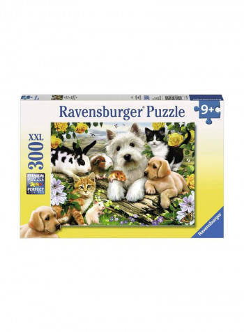 300-Piece Happy Animal Buddies Jigsaw Puzzle 13160