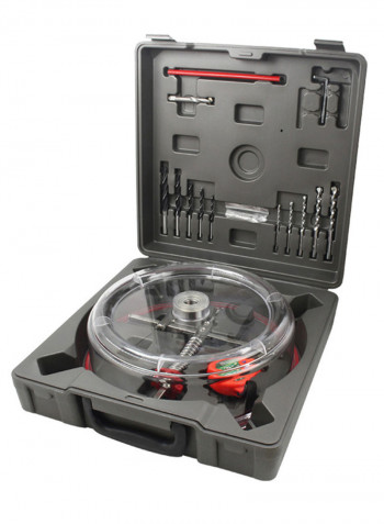Adjustable Hole Saw Tool Kit Multicolour