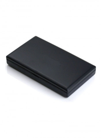 Lcd Display Small Mini Kitchen Scale Black 0.12kg