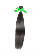 6A Brazilian Silky Straight Hair Extension Black 20inch