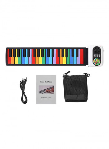 37-Key Portable Roll-Up Piano