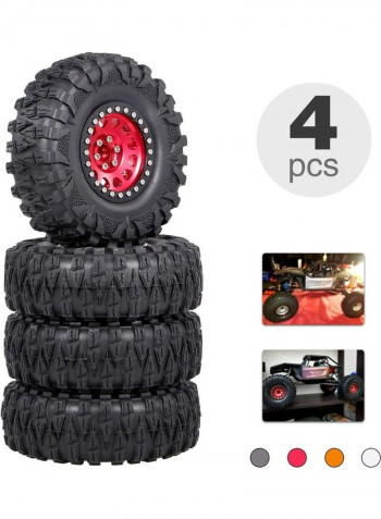 4-Piece Crawler RC Tire