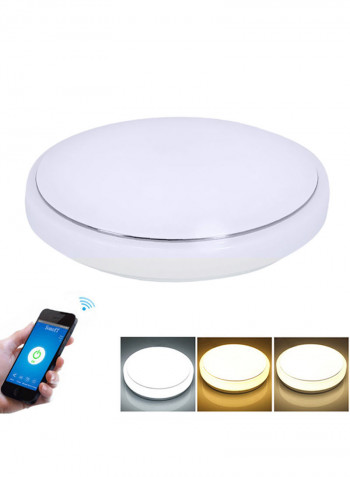 Circular Ceiling Lamp White