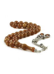 Amber Bakelite Prayer Beads