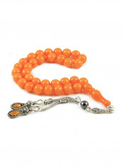 Amber Bakelite Prayer Beads