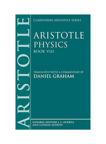 Aristotle Physics: Book VIII Paperback