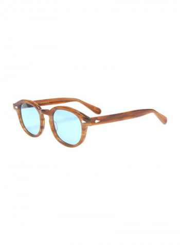 Men's Round Sunglasses - Lens Size: 49 mm