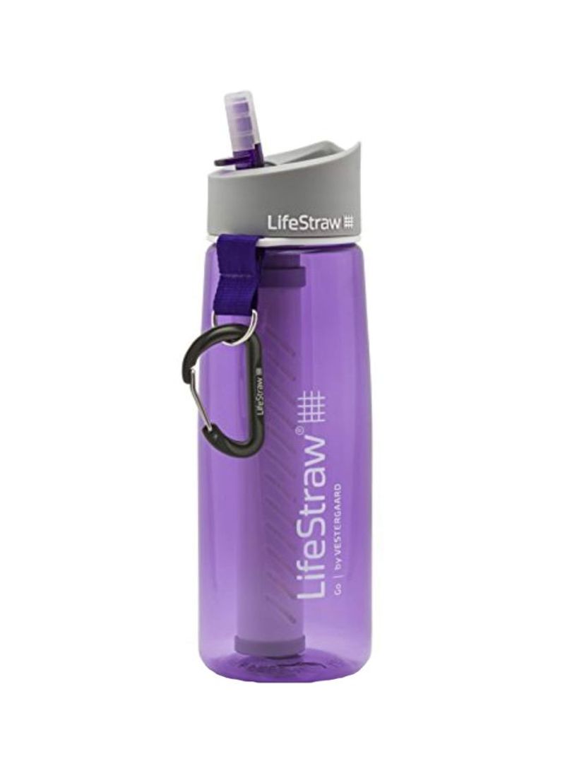 Integrated Filter Straw Water Bottle 22ounce