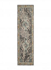 Monaco Collection Vintage Area Rug Multicolour 66.04 x 182.88centimeter