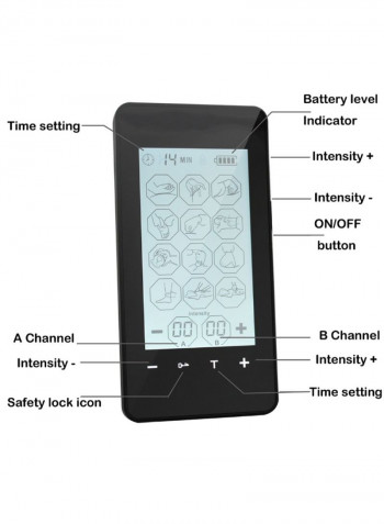 Rechargeable 2-Channel Massage Instrument