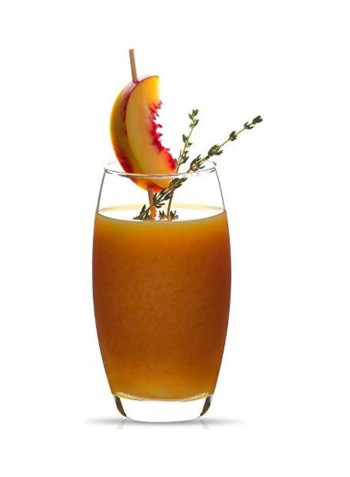 6-Piece Drink Glass Set Clear