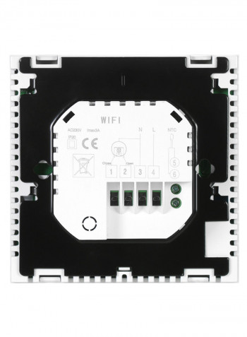 Electric Heating Temperature Controller Thermostat White