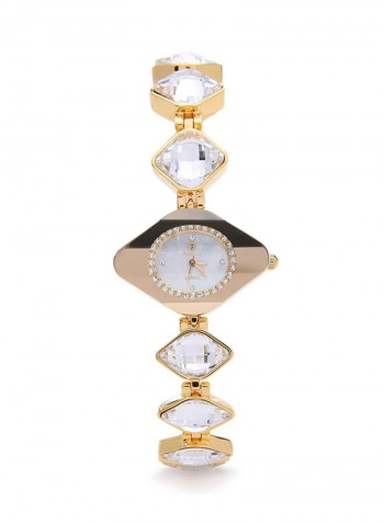 Women's 22K Gold Plated Analog Watch P-21848