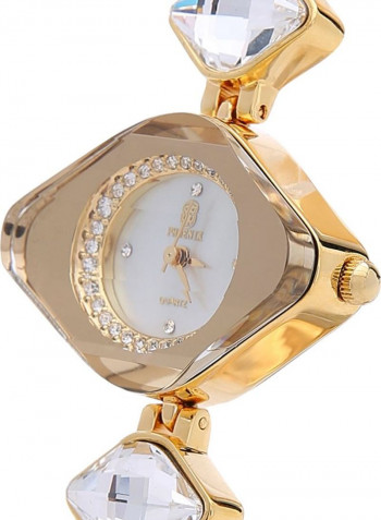 Women's 22K Gold Plated Analog Watch P-21848