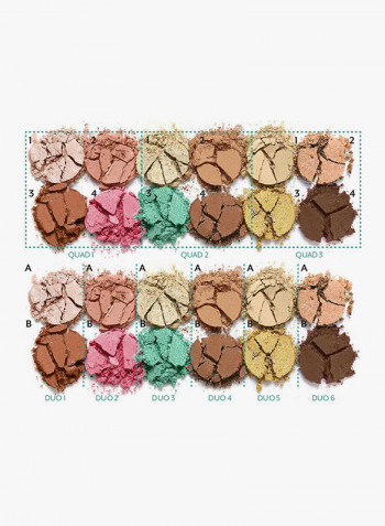 Havana Nights Eye Shadow Palette Multicolour