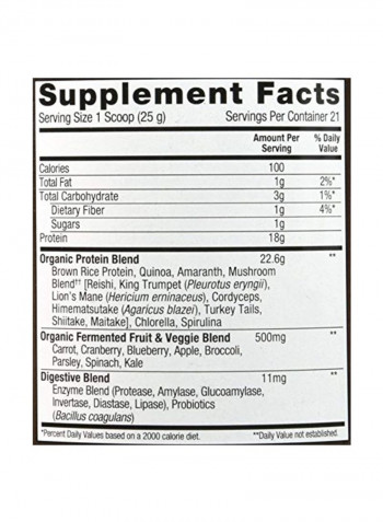 Protein Shake Vanilla Dietary Supplement