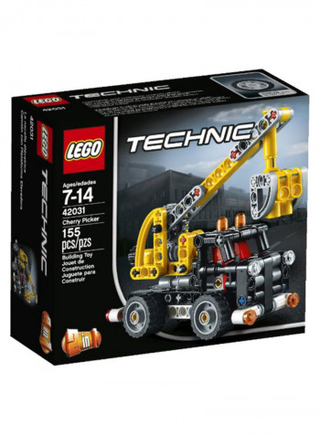 155-Piece Technic Cherry Picker Building Set 42031