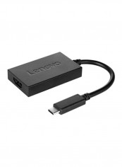 USB To HDMI Plus Power Adapter 7.72inch Black