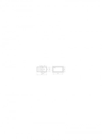 Basico 1½B 1D Inset Stainless Steel One Bowl One Drainer Sink Silver 860x500x160mmmm