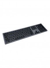 Type-C Rechargeable Bluetooth Connection Wireless Keyboard رمادي/أسود تقييمات Type-C Rechargeable Bluetooth Connection Wireless Keyboard رمادي/أسود