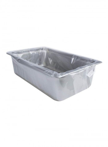 50-Piece Metal Ovenable Pan Liners Clear