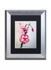 Bloom Wall Art Pink/Green 11 x 14inch