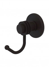 Mercury Collection Dotted Accents Robe Hook Black